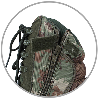 cerniera stivali militari