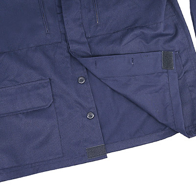 chiusura a bottone uniforme da vigile del fuoco