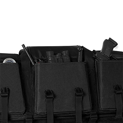 Borsa per fucile per AR 15 tre grandi tasche frontali