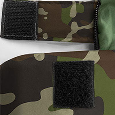 Velcro di qualità per sacco a pelo dell'esercito