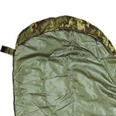 design con cappuccio per sacco a pelo militare