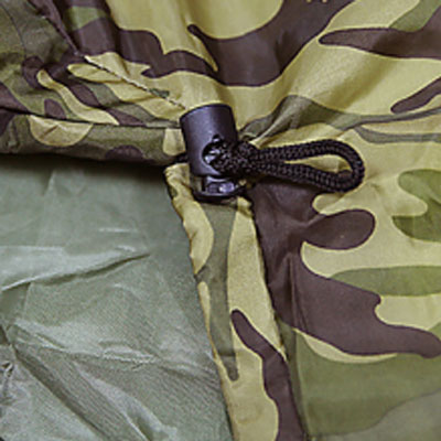 sistema di regolazione del sacco a pelo militare