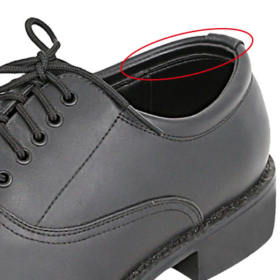Scarpe da ufficiale militare Fodera in pelle premium