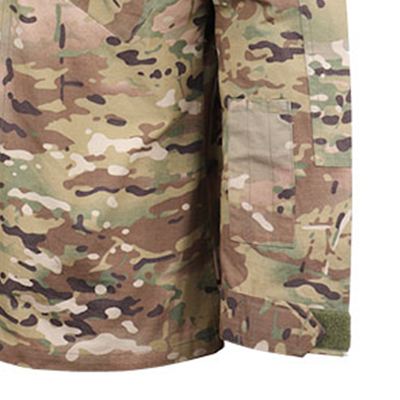 Polsini dell'uniforme da combattimento dell'esercito Multicam con cerchio e passante