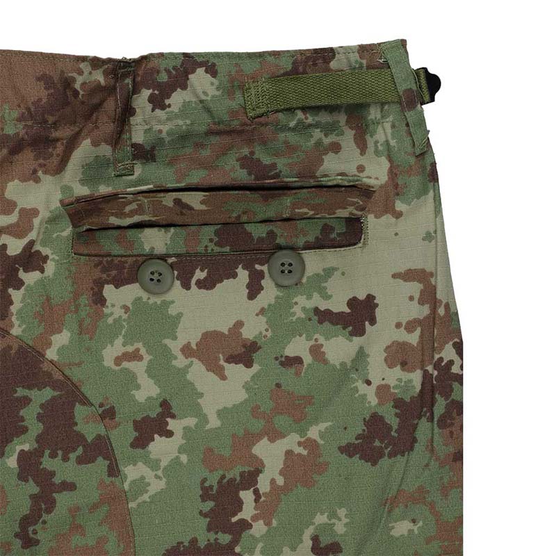 Tasca con bottone nascosta per uniforme da combattimento
