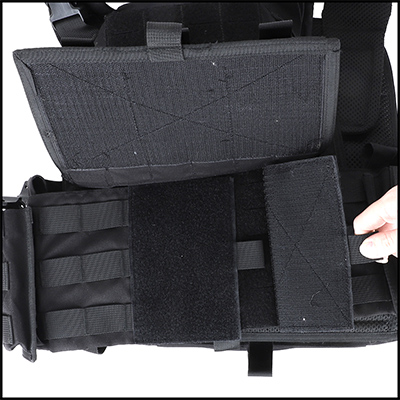 Plate Carrier Combo Hoop&Loop Fascia da smoking regolabile
