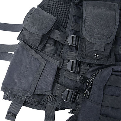 Gilet tattico Molle Police Tasche piccole