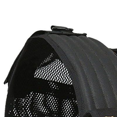Pannello di tiro con gilet tattico in rete