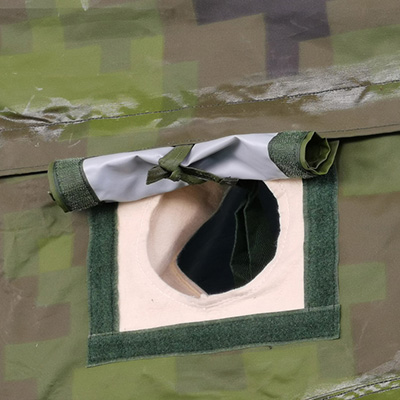 Tenda militare Finestra