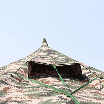 Rinforzo del camino della tenda dell'esercito