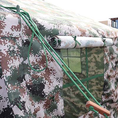 Tende dell'esercito Design delle finestre umanizzato