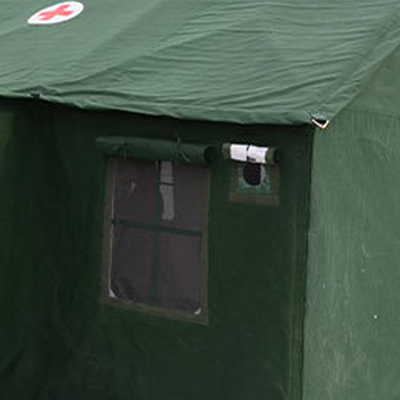 Design della ventilazione della tenda medica militare