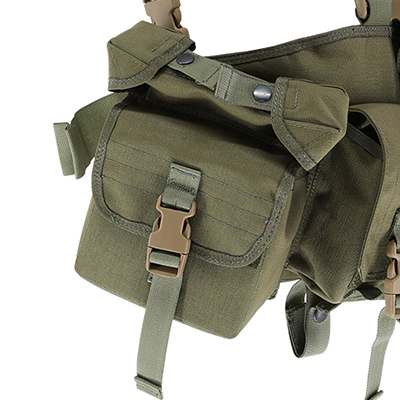 Custodia per accessori Army Chest Rig Ranger verde