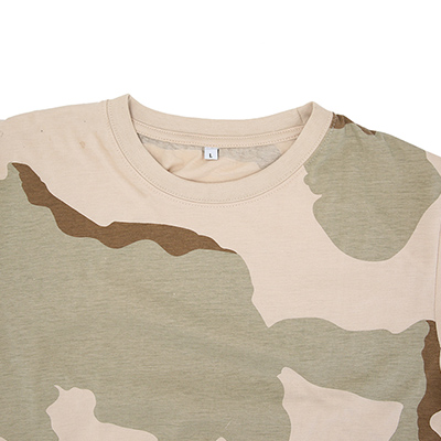 T-shirt Tri-Color Desert Camoufalge Girocollo