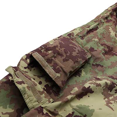 Tasche multiple per giacca a vento dell'esercito