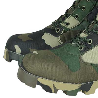 Rinforzo della punta degli stivali Combat Jungle