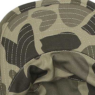 Rinforzo del punto interno del cappello dell'esercito