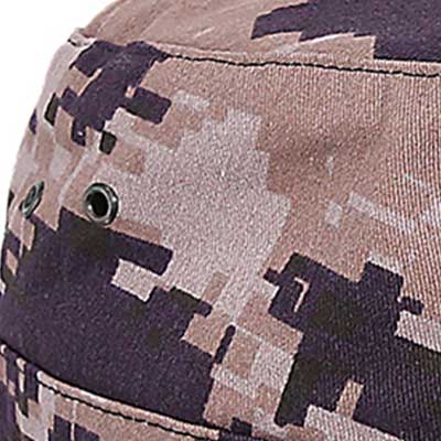 Cappello militare cucito con cuciture strette