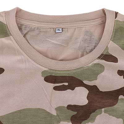 Maglietta militare Maglietta girocollo