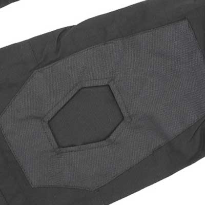 Rinforzo del gomito della camicia da combattimento